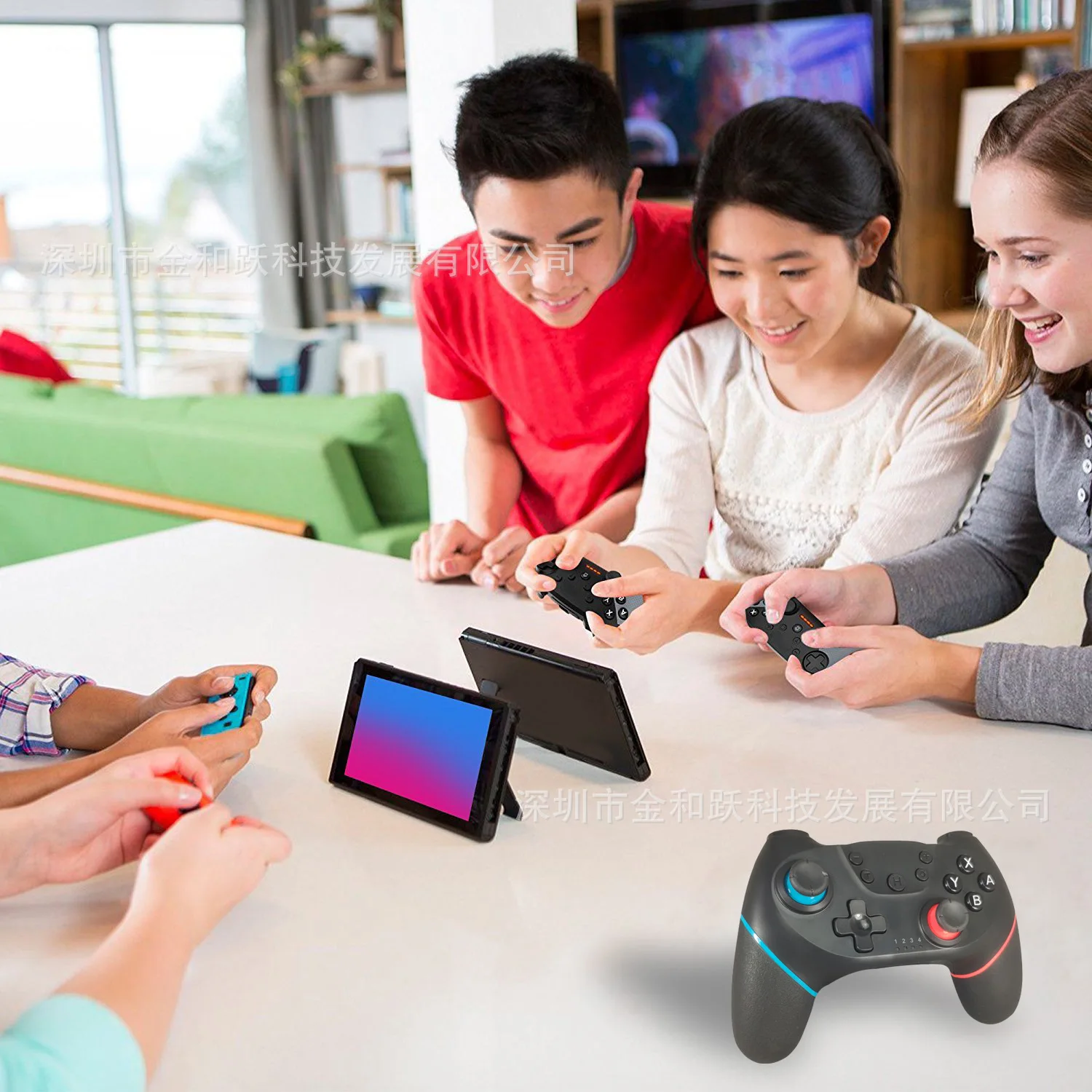 Стиль производители прямые продажи nintendo Switch Bluetooth Беспроводная игровая ручка аксессуары с валом соматосенсорные Suppo