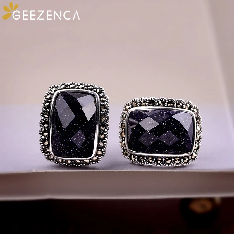 

Женские серьги-гвоздики из серебра 925 пробы, с натуральным драгоценным камнем