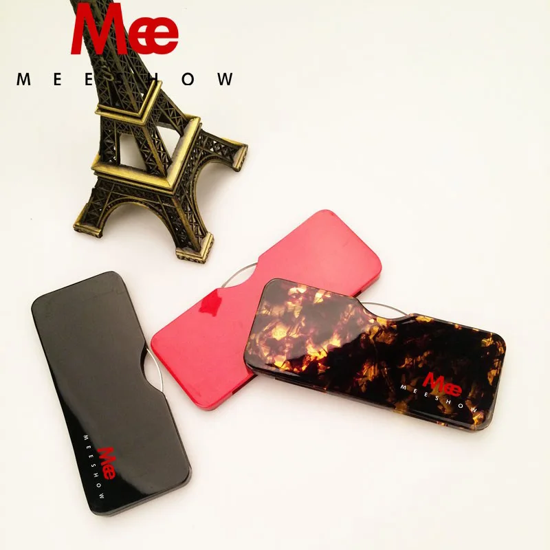 Новое поступление очки для чтения клипсы носа на + 1 0 до 3 5 портативный кошелек