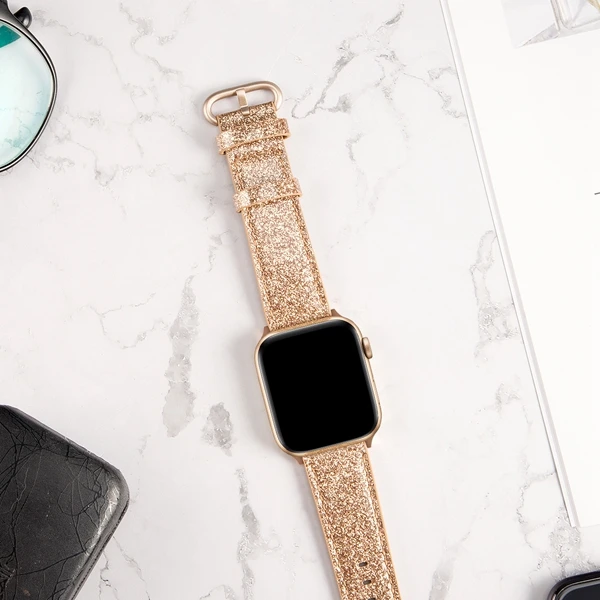 Узкая петля для Apple Watch кожаный ремешок 40 мм 44 мм для iwatch 38 мм 42 мм ремешок серии 5 4 3 2 1