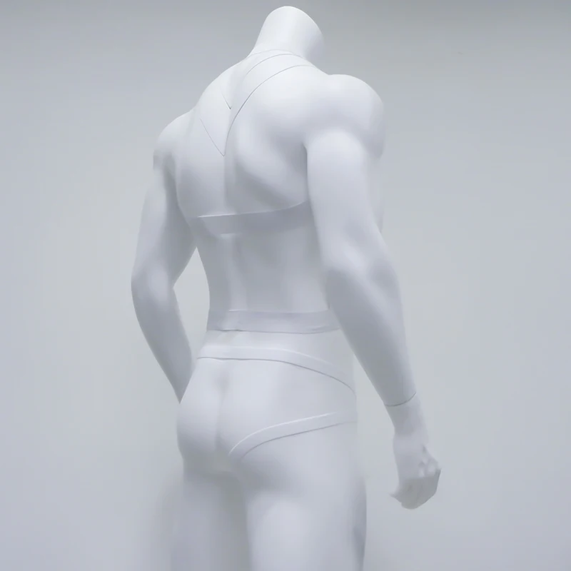 Эластичный Бандаж жгут Мужские стринги комплект нагрудный ремень для костюма