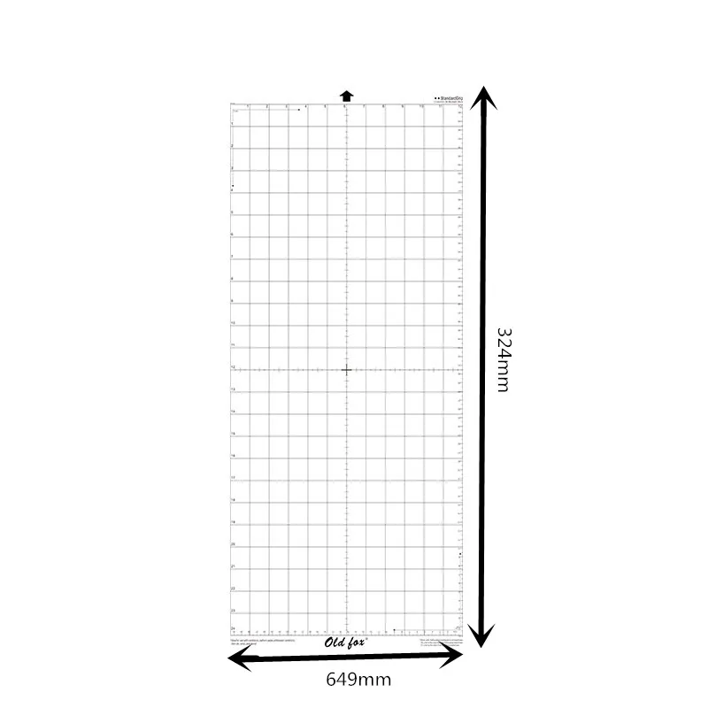 12 * 24in клейкие и липкие Нескользящие гибкие коврики с сеткой для silhouette Cameo Cricut