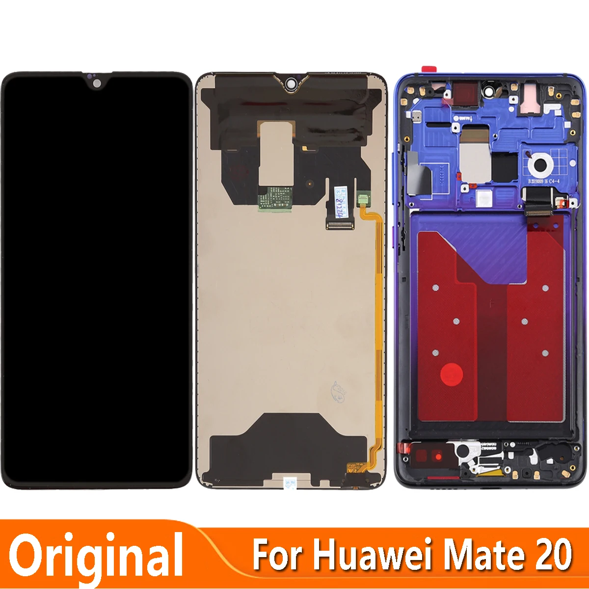

Original IPS LCD For Huawei Mate 20 HMA-L29 HMA-L09 HMA-LX9 LCD Display Touch Screen Digitizer Assembly Replacement Parts