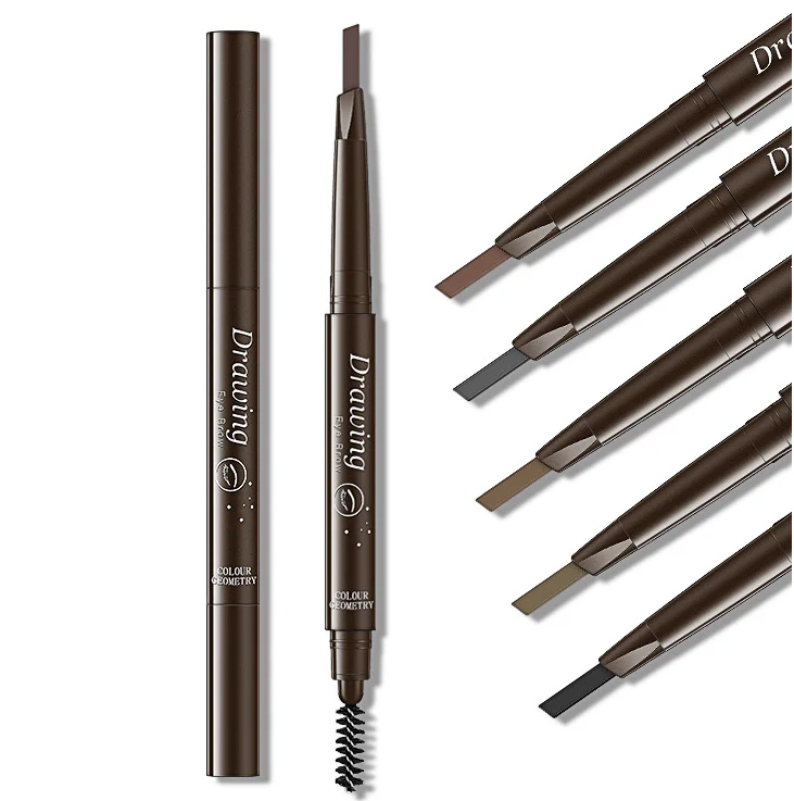 Новинка 4 цвета карандаш для бровей натуральный водонепроницаемый Вращающийся