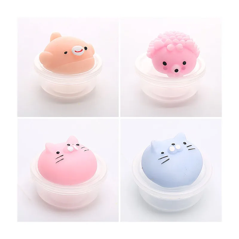 

Мягкие резиновые игрушки в виде животных, Большие Супер милые пельмени для взрослых, декомпрессионная Подарочная решетка для детей, веселы...