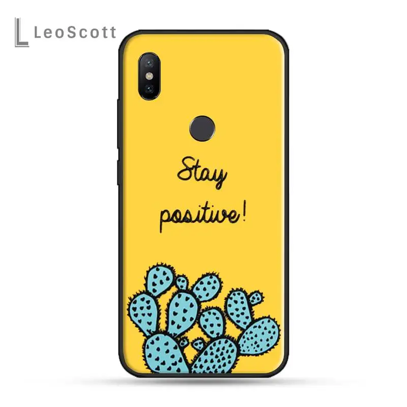 

Strong cactus Phone Case For xiaomi Redmi 5 5A plus 7A 8 note 2 3 4 5 5A 6 7 GO K20 A2