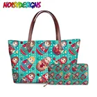 Ручная сумка для женщин, с принтом русской матрешки