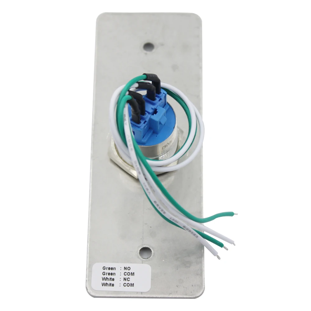86*86mm IP65 Waterproof switch Door Exit Button Release Push Switch Stainless St
