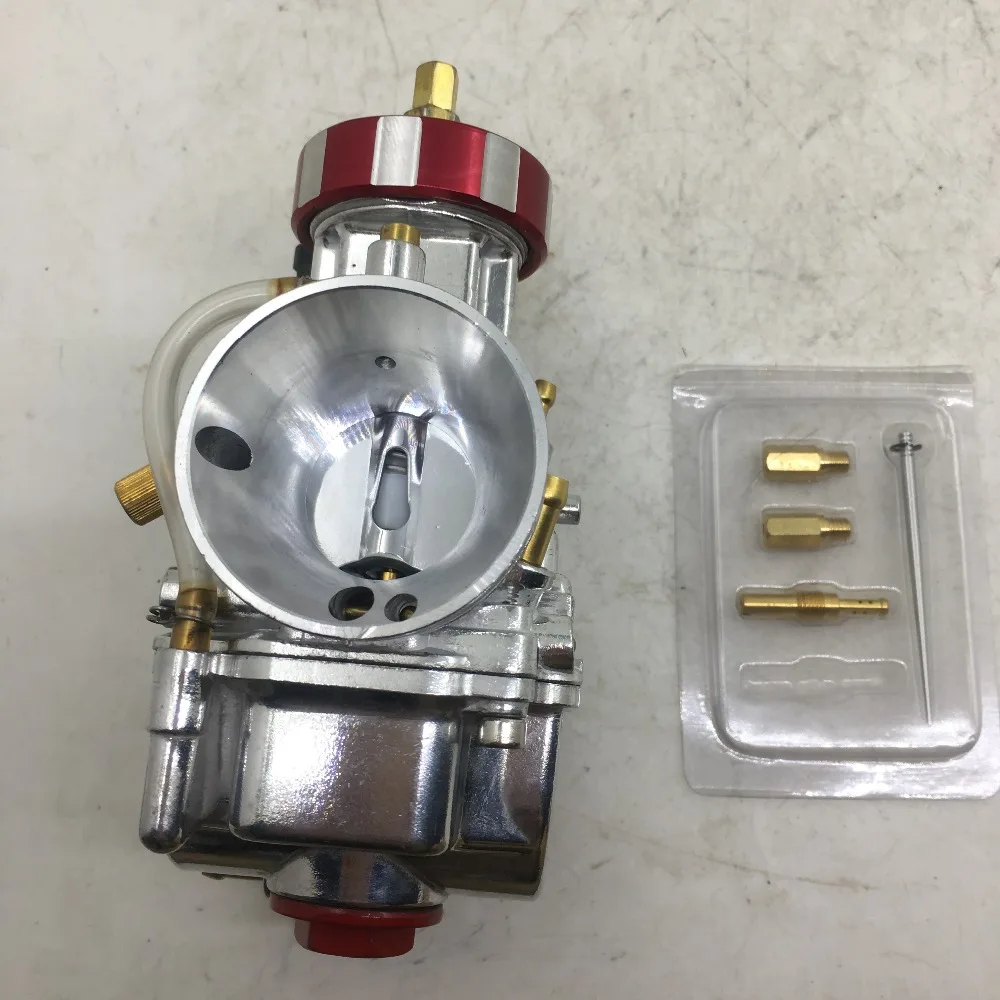 Карбюратор SherryBerg PWK30 30 мм хромированный с круглой головкой для Keihin Carb 30PWK yamaha HONDA KTM