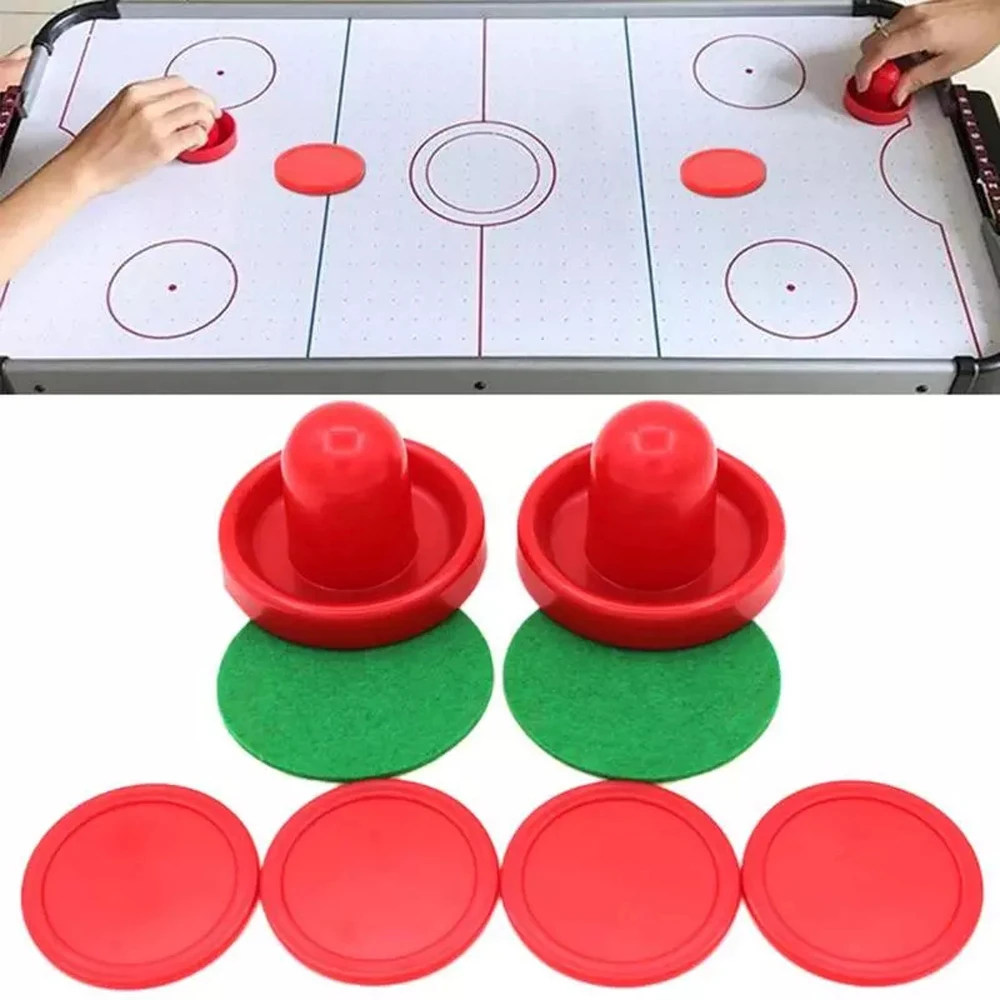 Air Hockey Goalies Game Air Hockey Replacement Pusher Durable Party Home Travel Universal Entertainment Tables Accessories