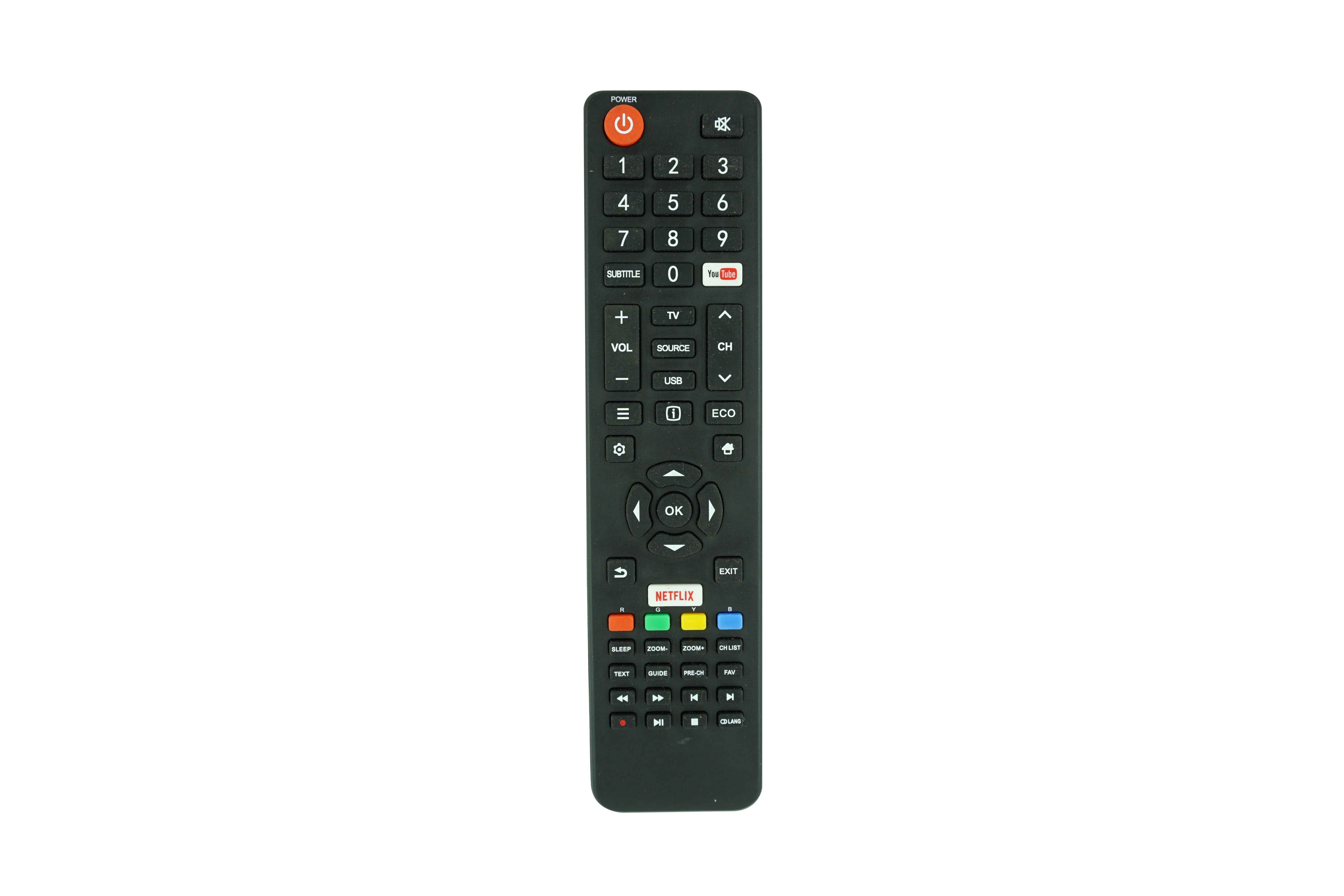 

Remote Control For 06T-532W54-TY03X DH1708239564 & Continental Edison 06-532W54-EDS1XS DH1906241878 & RCA Smart LCD LED HDTV TV