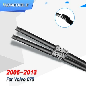 INCREDIBLE Wiper Blades for Volvo C70 Fit Push Button Arms 2006 2007 2008 2009 2010 2011 2012 2013