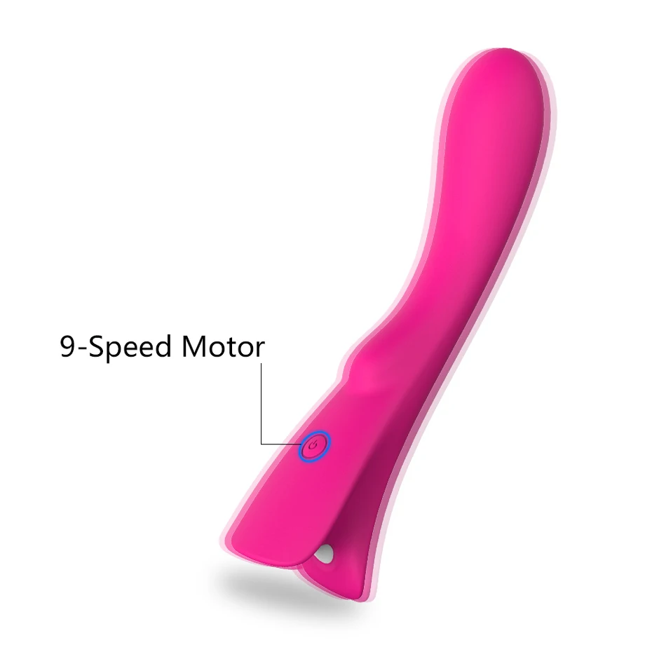 9 скоростей мощности силиконовый G Spot вибратор для возбуждающих игр USB