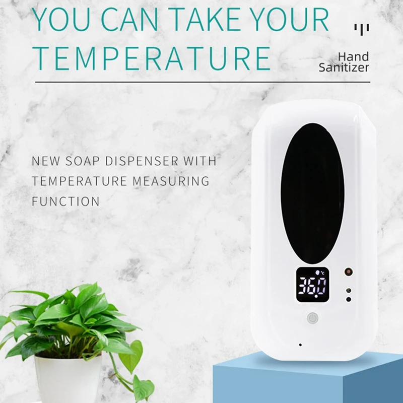 

Touchless Automatic Temperature Measuring Soap Dispenser,Intelligent Temperature Measurement Machine for Home