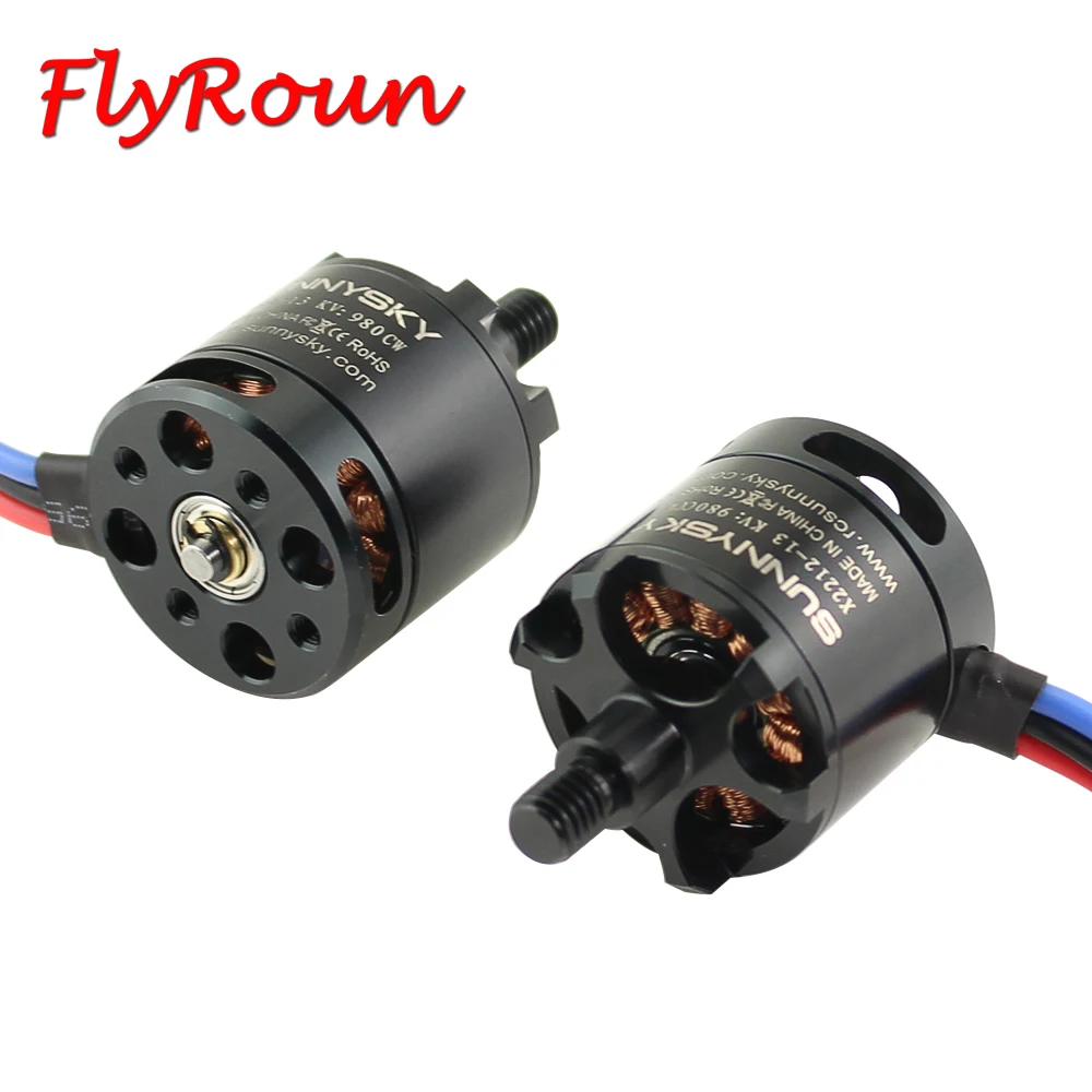 4 шт./лот SUNNYSKY X2212 2212 980KV саморезьбовой стержень бесщеточный двигатель с