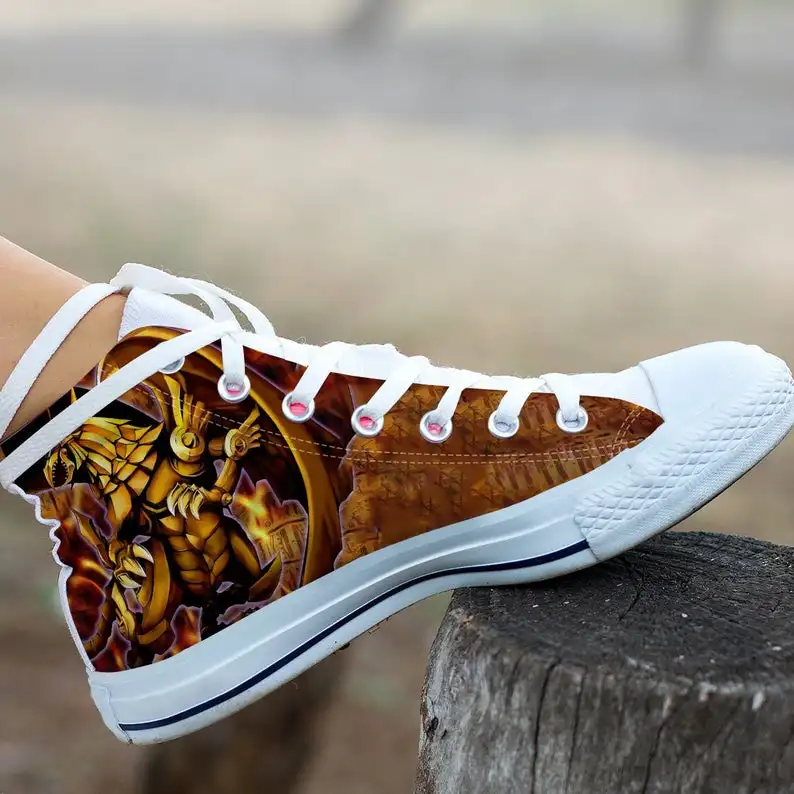 

Winged Dragon Of Ra High Top , Yugioh Custom High Top Cartoon Mens Womens Designer Leisure Sneakers Men Casual Canvas Shoes