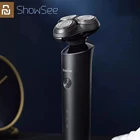 Электробритва Xiaomi для мужчин, водонепроницаемая моющаяся Бритва для сухого и влажного бритья бороды, с быстрой зарядкой, с возможностью стирки