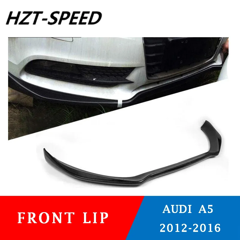 

Автомобильный передний бампер из углеродного волокна, спойлер для Audi A5 Standard Sedan Hatchback Coupe Convertible 4-Door 2012 2013 2014