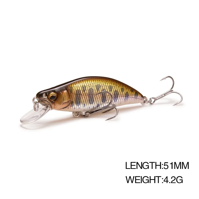 1 шт. новая быстротонущая приманка в виде гольяна воблеры 46 мм 4 г качественная