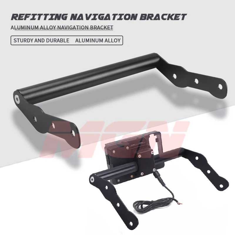 

FOR HONDA CB500X 2016-2019 2018 2017 Motorcycle Stand Holder Phone Mobile Phone GPS Plate Bracket Phone Holder USB