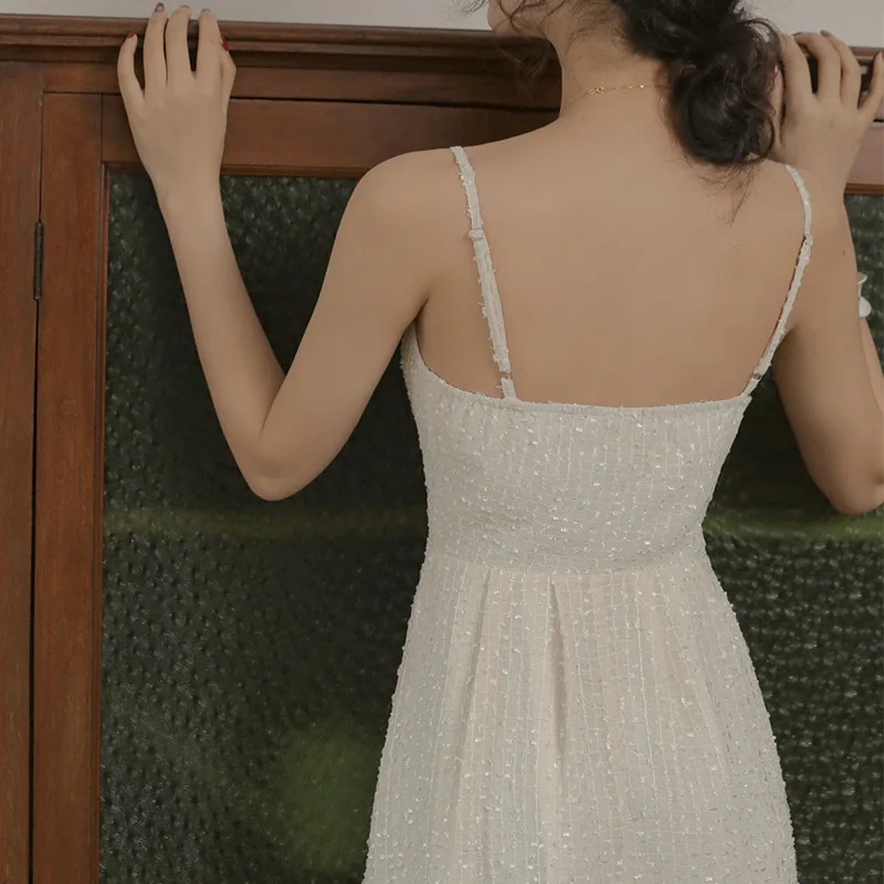 

2021 new arrival Vintage Maxi Sexy V-Neck Sleeveless Dress Women Elegant Long Beach Summer Vestidos