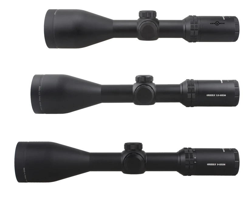 Векторная оптика Grizzly 1,5-6x 2,5-10x 3-12x 56 мм охотничий прицел длинный глаз рельеф 30 мм прицел