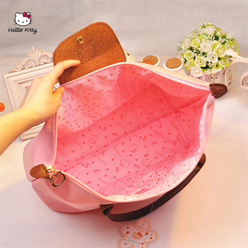 2019 новый HELLO KITTY мода портативная женская сумка милый мультфильм большой емкости