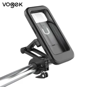 vogek magnetic suction waterproof bicycle phone holder motorcycle electric bike handlebar mobile phone support mount bracket free global shipping