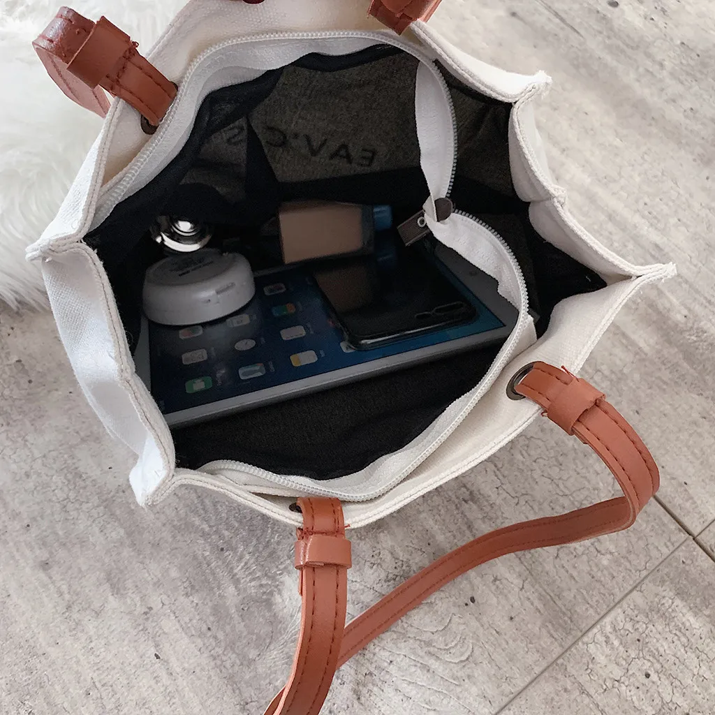 2019 женская простая ткань сумки многоразовые для бакалейный продуктов высокой