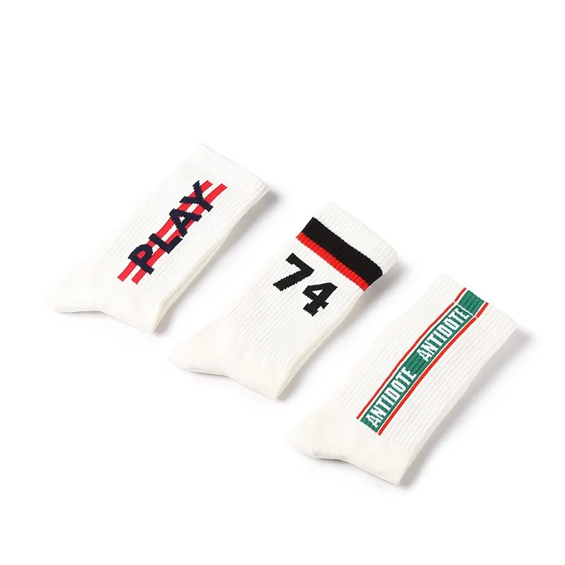 Весенние и осенние мужские женские носки хип-хоп спортивные для скейтборда