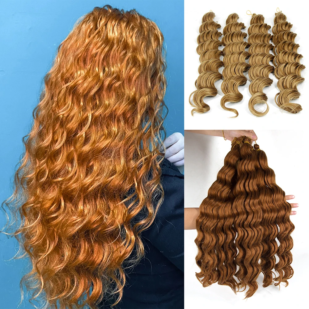 

Afro Curls Crochet Hair Braid Rainbow Braiding Bair 22'' Braiding Hair Ocean Wave Crochet Braids For Bulk Hair Afro Hair