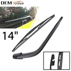 Комплект рычагов стеклоочистителя для заднего лобового стекла, 14 дюймов для Honda Fit Jazz MK1 2001 2002 2003 2004 2005 2006 2007 2008