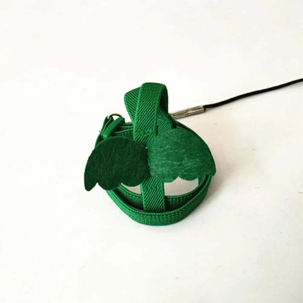 Длинный кабель для птиц-поводок Bird Harness Leash Anti-Bite Training Rope Decorative Lightweight Parakeet Parrot Vest for on.