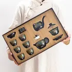 Высококлассный чайный сервиз, керамический чайный сервиз чайный набор кунг-фу, чайная чашка, фарфоровая посуда, чайная чашка, кружка для чая чайник для чайной церемонии, чайник