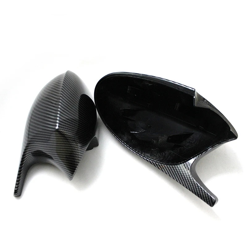 

2xMirror Cover E90 Car Side Door Rearview Side Mirror Cover Cap For BMW E90 E91 2005-2007 E92 E93 2006-2009 M3 Style E80 E81 E87