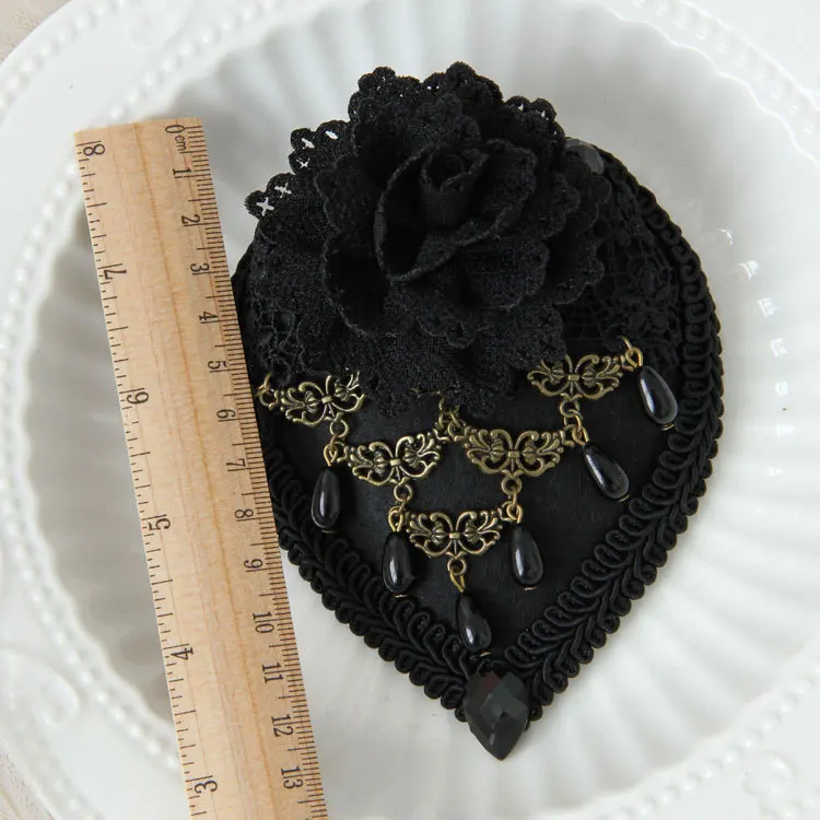 Черная бархатная пикантная однотонная обувь с небольшой головные уборы для