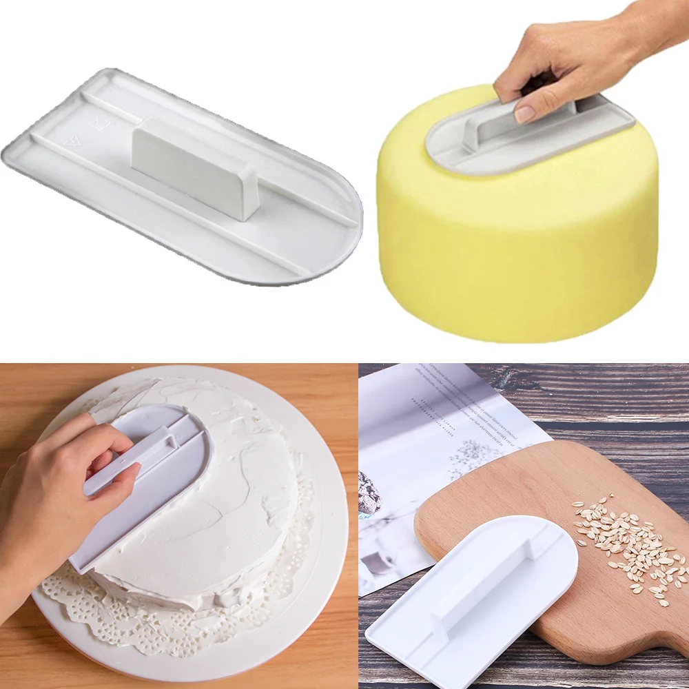 Plastic Cake Smoother Spatulas Polisher Tools Decorating Tool Fondant Sugarcraft Baking | Дом и сад