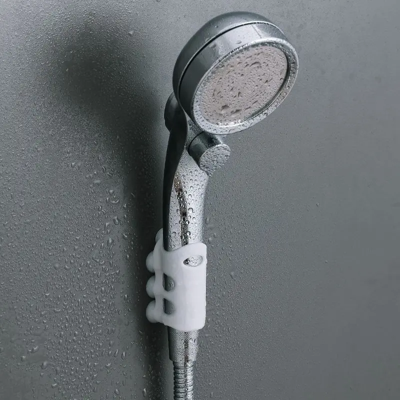 Силиконовый держатель для душевой лейки сильная Вакуумная присоска ванной - Фото №1