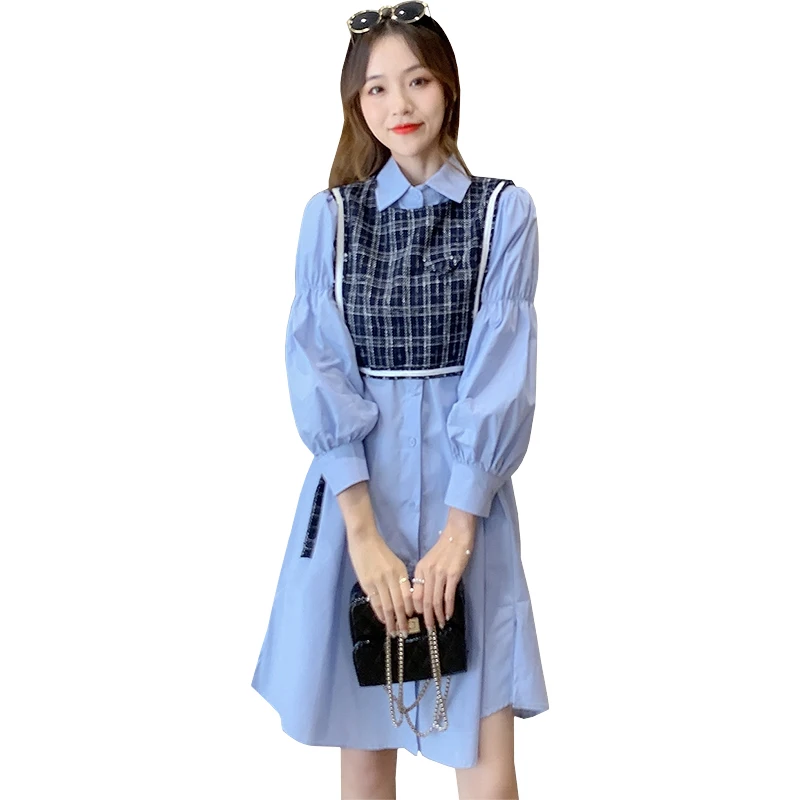 

Make small institute of fresh wind port of the new female han edition loose long-sleeved shirt show thin taste shawl shirt suits