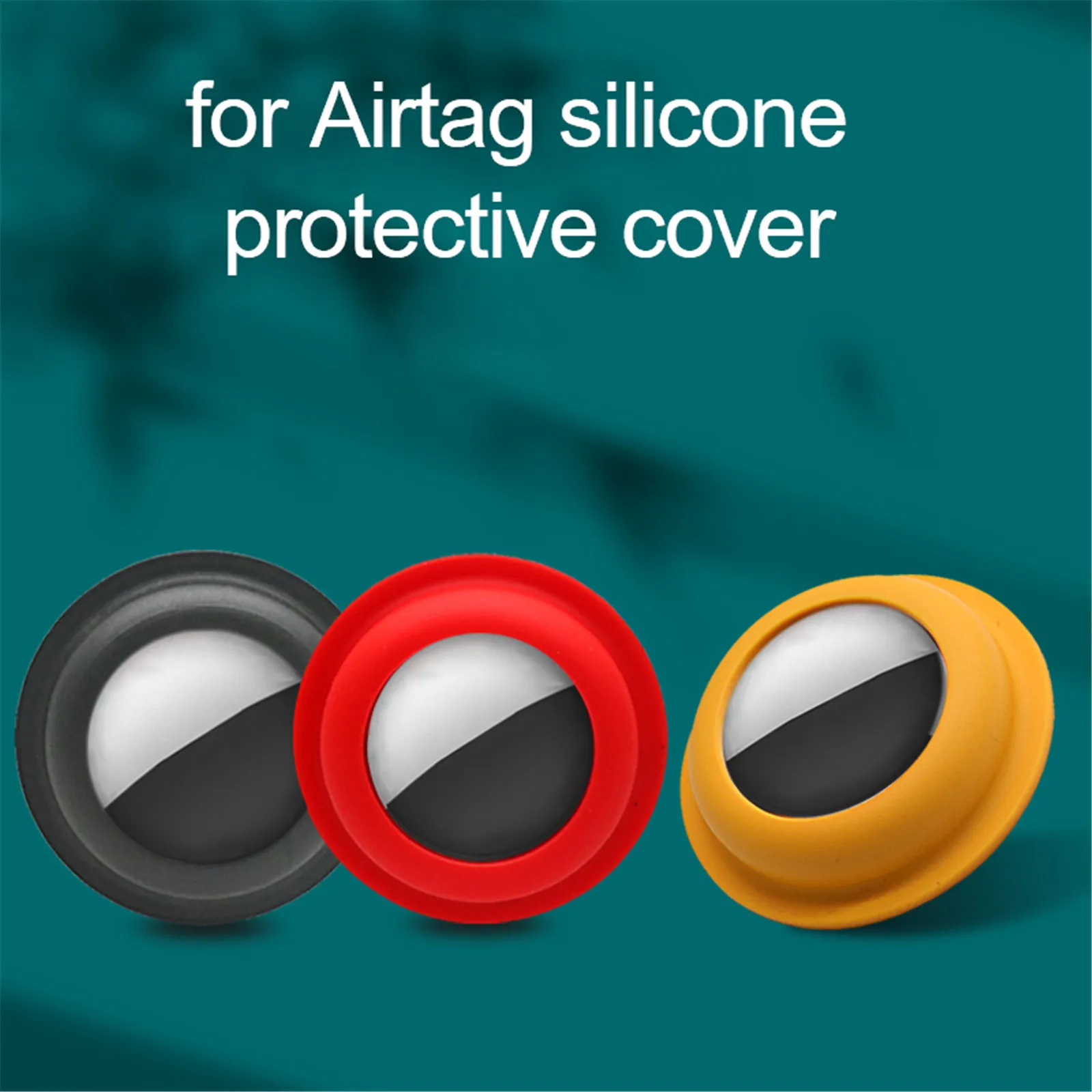 

For Airtags Tracking Locator Silicone Protective Case Free Shipping Colorful Replace Support Accessories Anti-loss Soft Cover