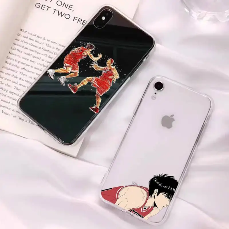 

Slam Dunk Anime Manga Phone Case for iPhone 13 11 12 pro XS MAX 8 7 6 6S Plus X 5S SE 2020 XR case