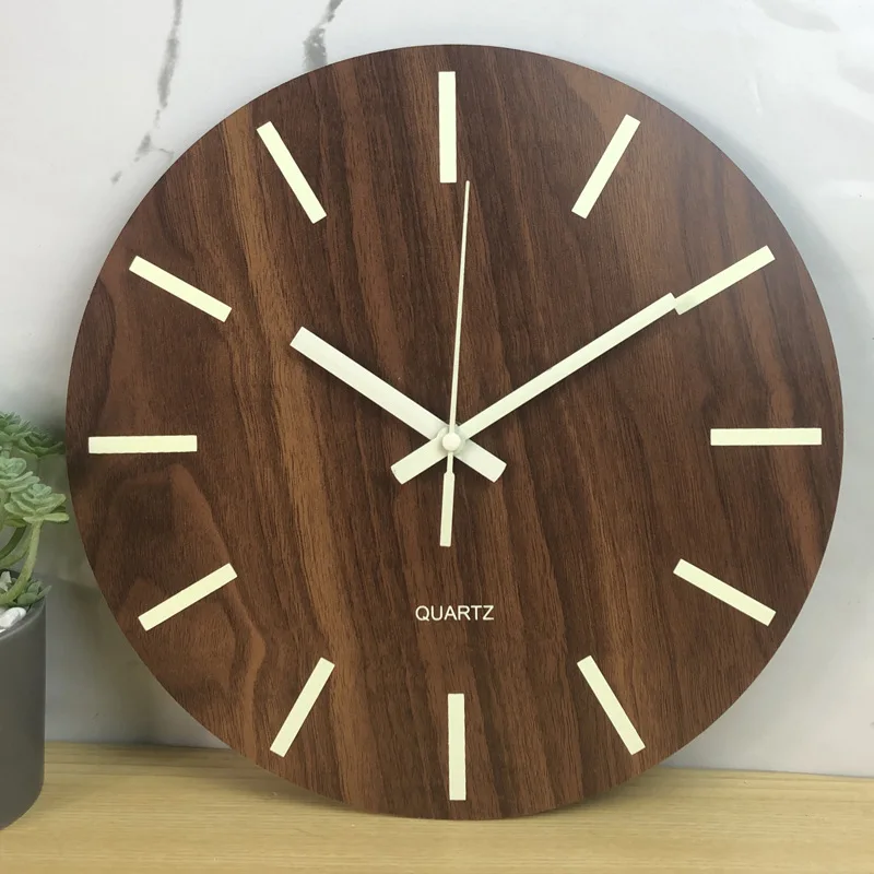 

Decorative Wall Clock Home Decoration Modern Living Room Decorations Clocks With luminous Wall ClocksDecor