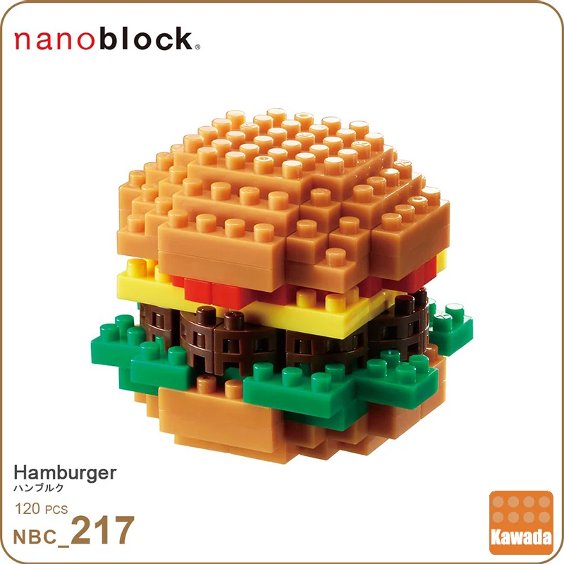 Kawada Nanoblock гамбургер 124 шт NBC_217 | Игрушки и хобби