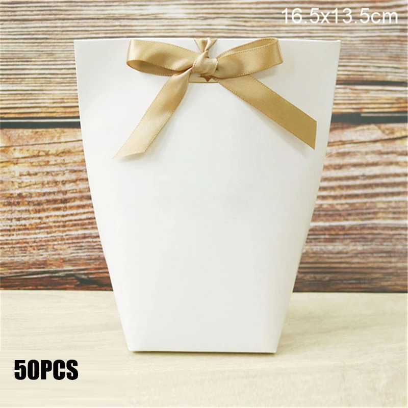 

Бумажные пакеты для конфет ZPDH, белый/черный/крафт