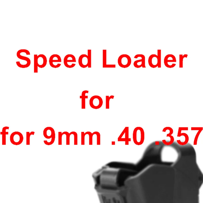 

Tactical Glock Magazine Ammo Speed Loader for 9mm .40 .357 .45 .22 22LR And Almost Glock 1911 CZ 75 P320 Pistol