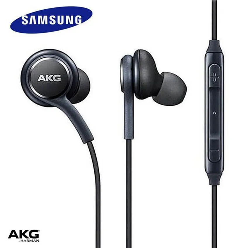 Оригинальный Samsung AKG Наушники EO-IG955 тесьма Шнур 3 5 мм вкладыши с