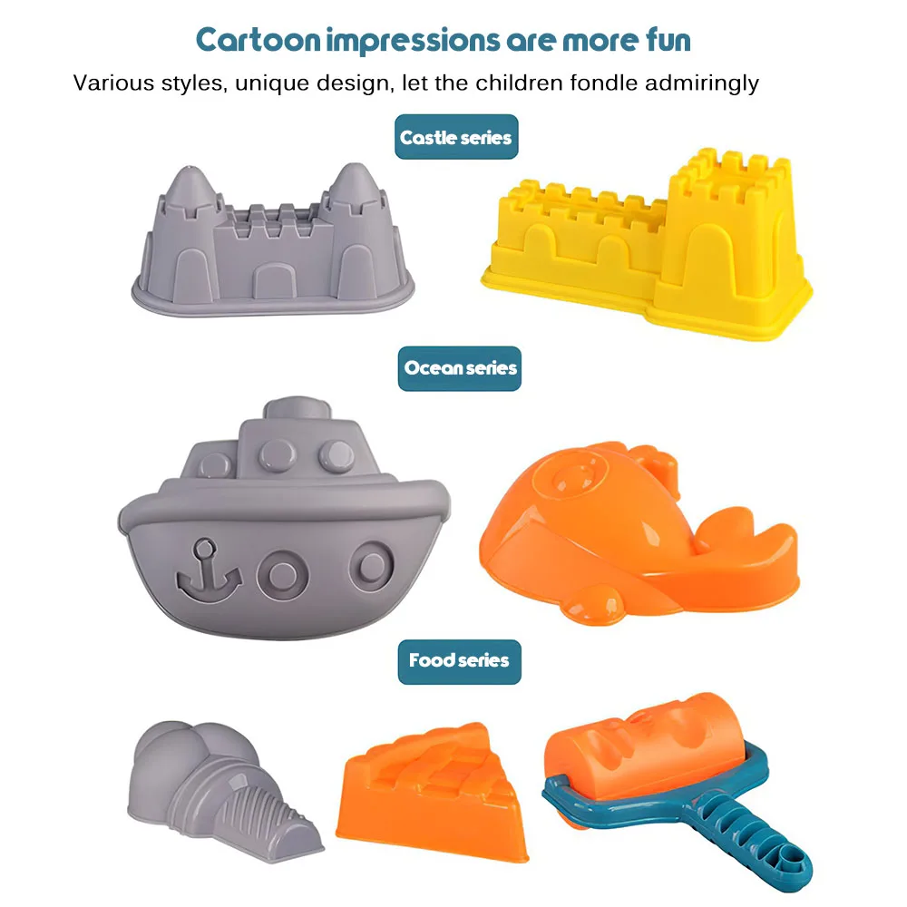 

Baby Game Bathroom Toys Summer Play Sand Water Set Children Beach Toys For Kids Hourglass Sand Digging Shovel Tool For Kids Gift
