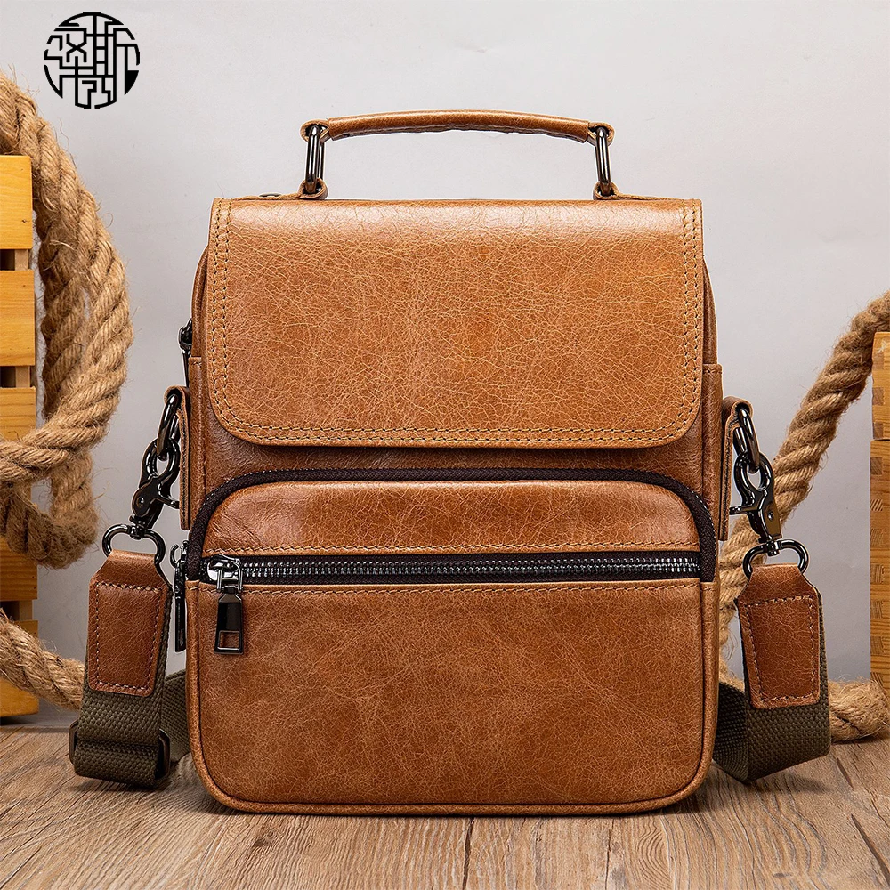 Preço Zenos Masculino Couro Genuíno Mochila De Viagem De Negócios Grande Vintage Aleta Sacos De Ombro Preto Crossbody Saco