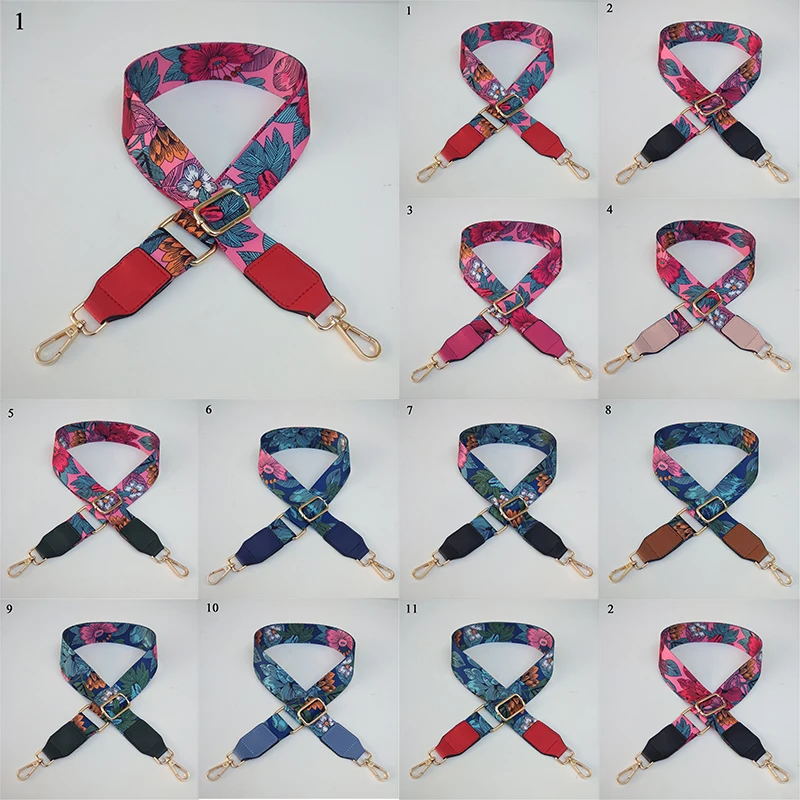 

Регулируемый ремень для сумки, сменный хлопковый полиэстеровый ремешок на плечо, аксессуар для сумки на широком ремне