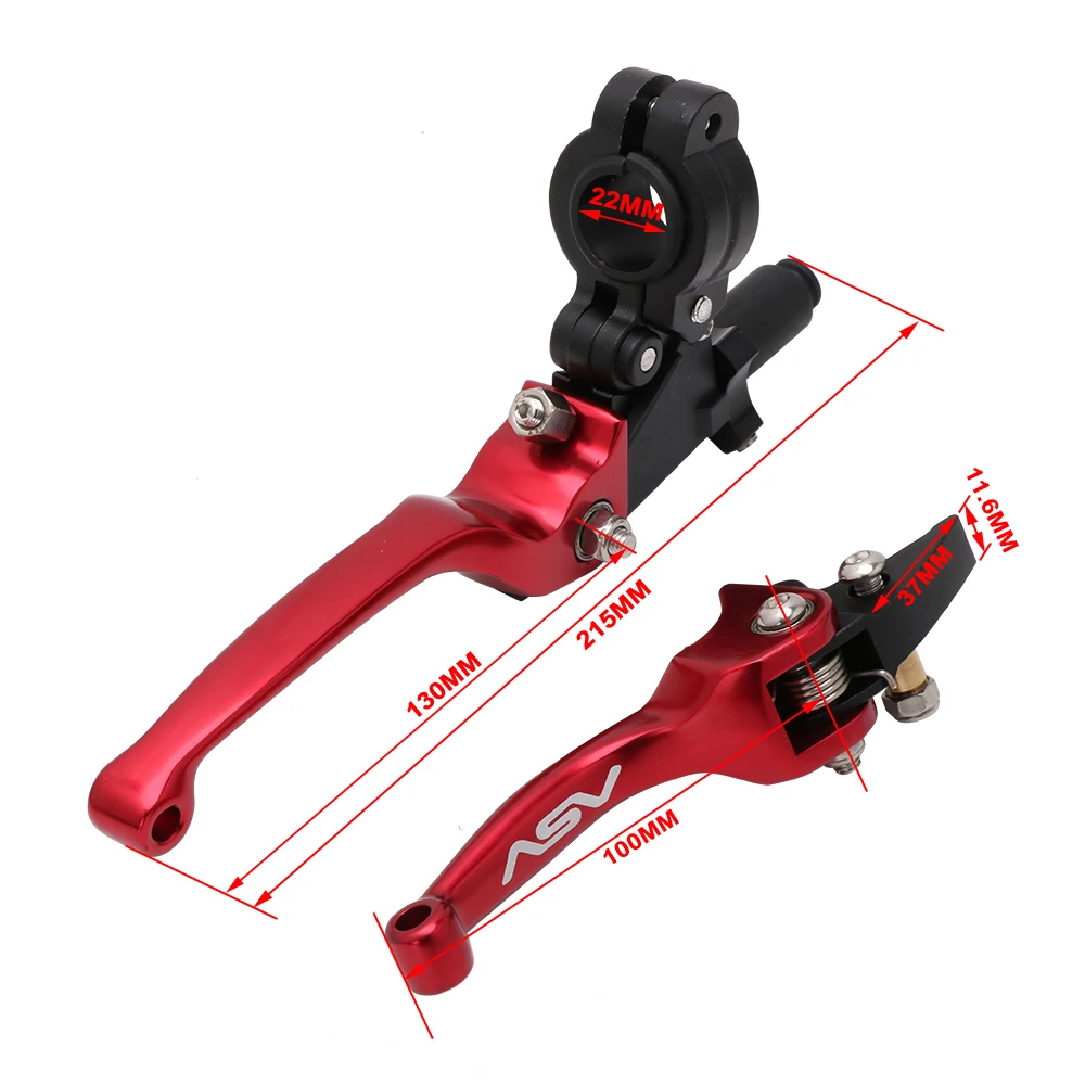 

Motorcycle Handlebars Grips Lock-on Grips and Brake & Clutch handlebar lever For HONDA CRF250R CRF250X CRF450R CRF450X